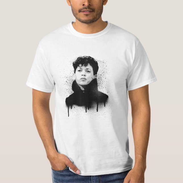 Camiseta Young Kamala Harris Grafite Art (Frente)