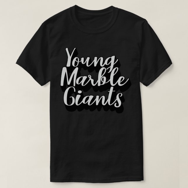 Camiseta Young Marble Giants (Frente do Design)