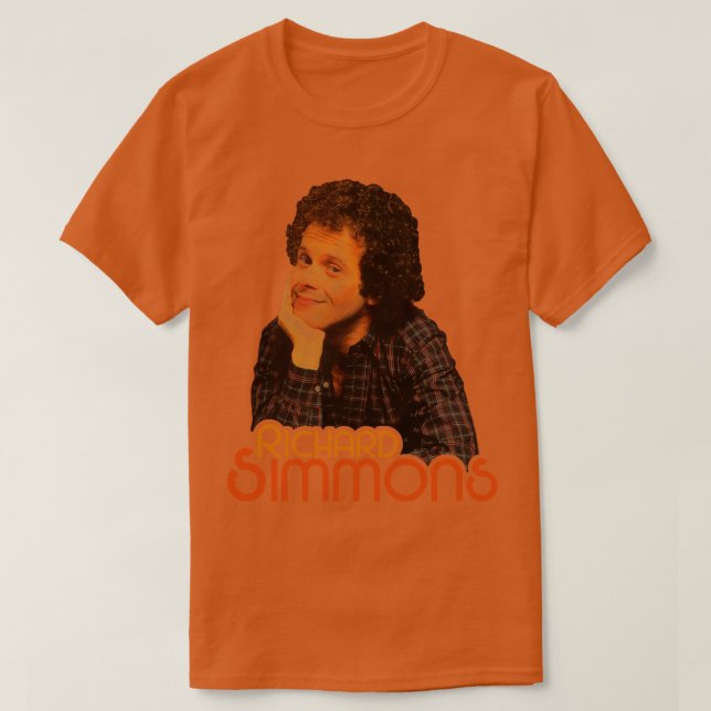 Camiseta Young Richard Simmons - Design de Ícone de Malhaçã (Frente do Design)