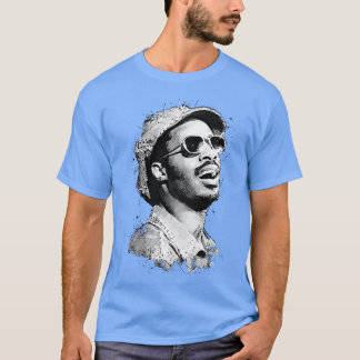 Camiseta Young Stevie Wonder in Abstrato Art