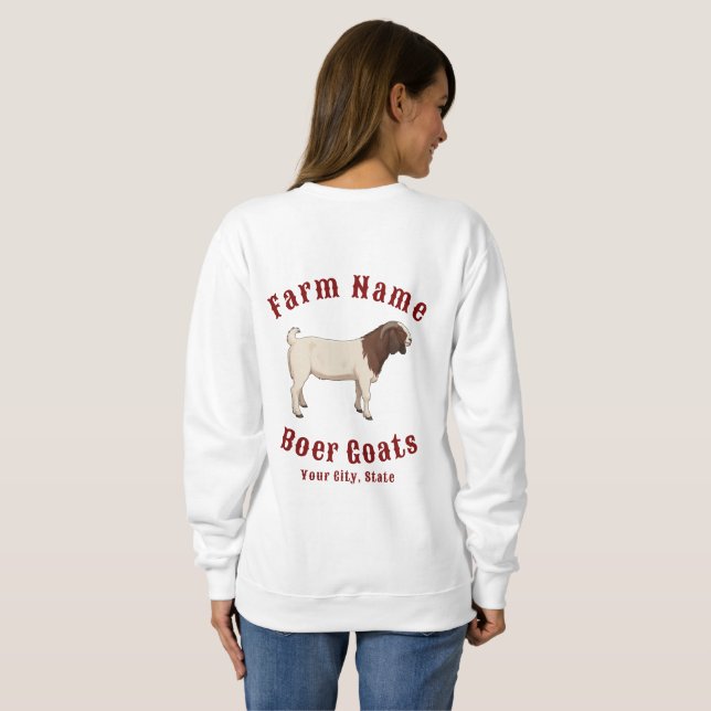 Camiseta Your Farm Boer Goats (Parte Traseira Completa)