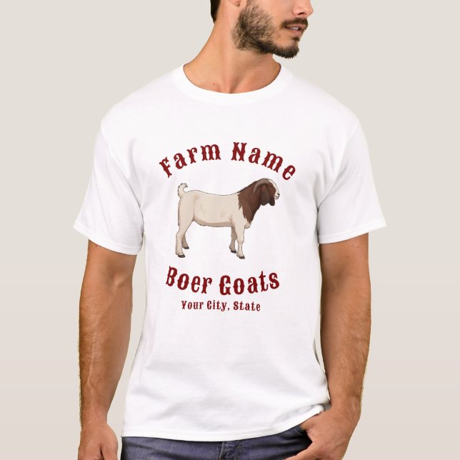 Camiseta Your Farm Boer Goats (Frente)