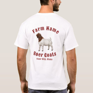 Camiseta Your Farm Boer Goats