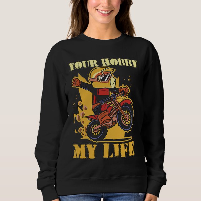 Camiseta Your Hobby My Life Enduro Motocross (Frente)