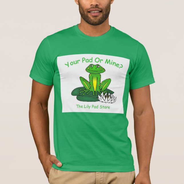 Camiseta Your Pad or Mine - Men's Bright Green (Frente)