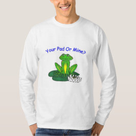 Camiseta Your Pad or Mine - Men's White Long Sleeve