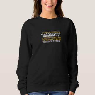 Camiseta Your Password is incorrect Office Jokes for Cowork