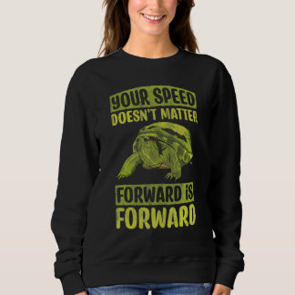 Camiseta Your Speed Doesn't Matter Forward Is Forward Motiv