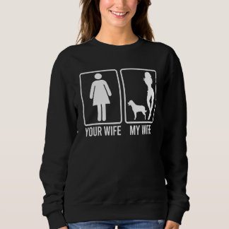 Camiseta Your Wife My Wife  For Husband Rottweiler Dog Dad