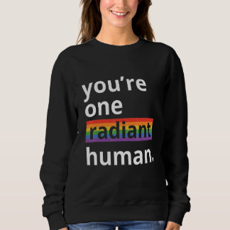 Camiseta You're One Radiant Human Bisexual Transgender Rain