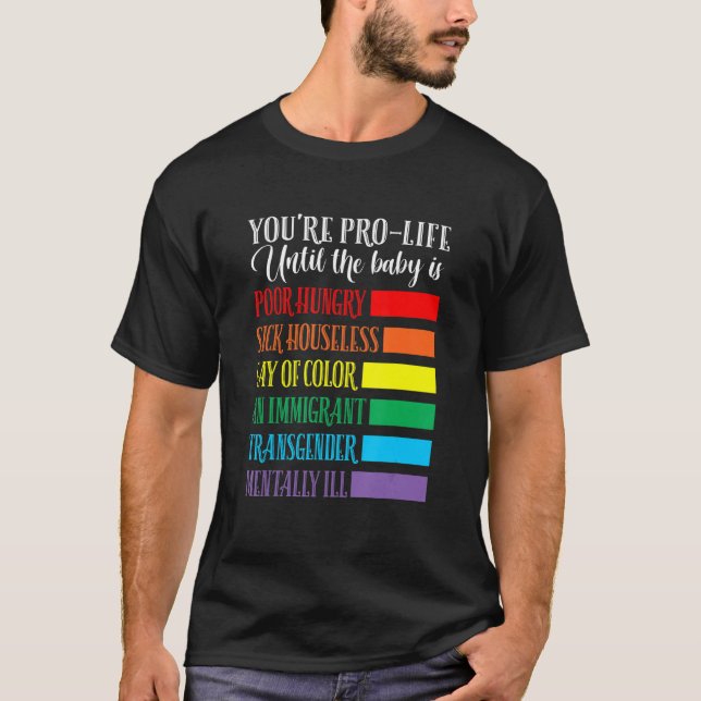 Camiseta You're Pro Life  Apparel (Frente)