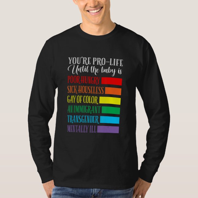 Camiseta You're Pro Life  Apparel (Frente)