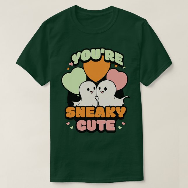 Camiseta Youre Sneaky Cute (Frente do Design)