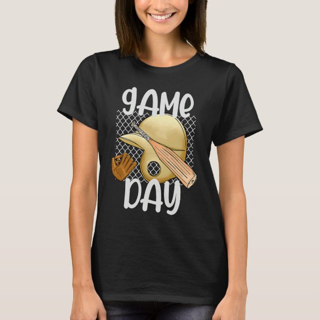 Camiseta Youth Baseball Player  Team Group (Frente)