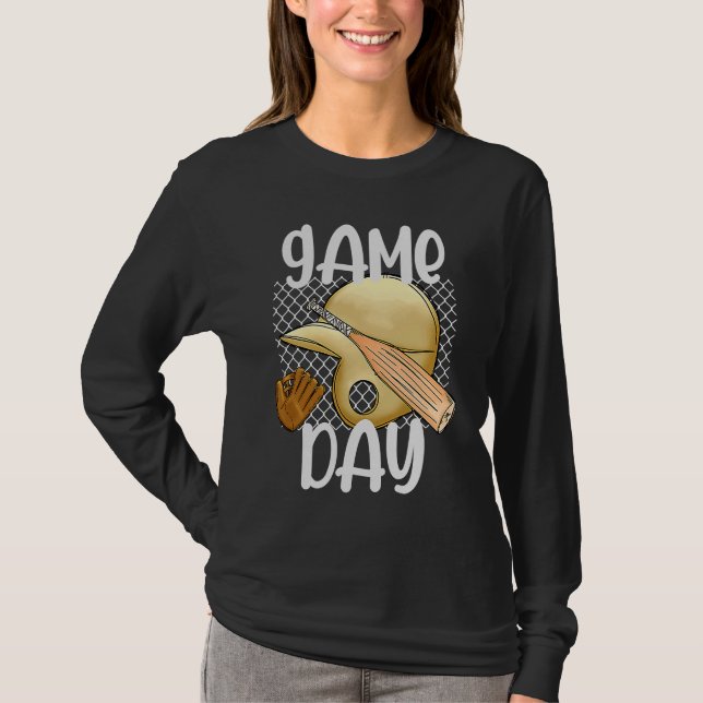Camiseta Youth Baseball Player  Team Group (Frente)