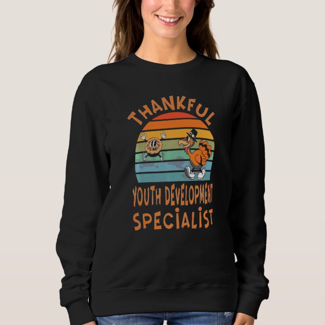 Camiseta Youth Development Specialist Job  Thanksgiving (Frente)
