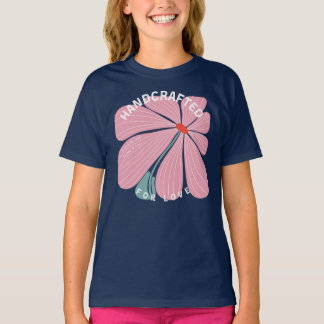 Camiseta Youth Girls' Handcrafted For Love