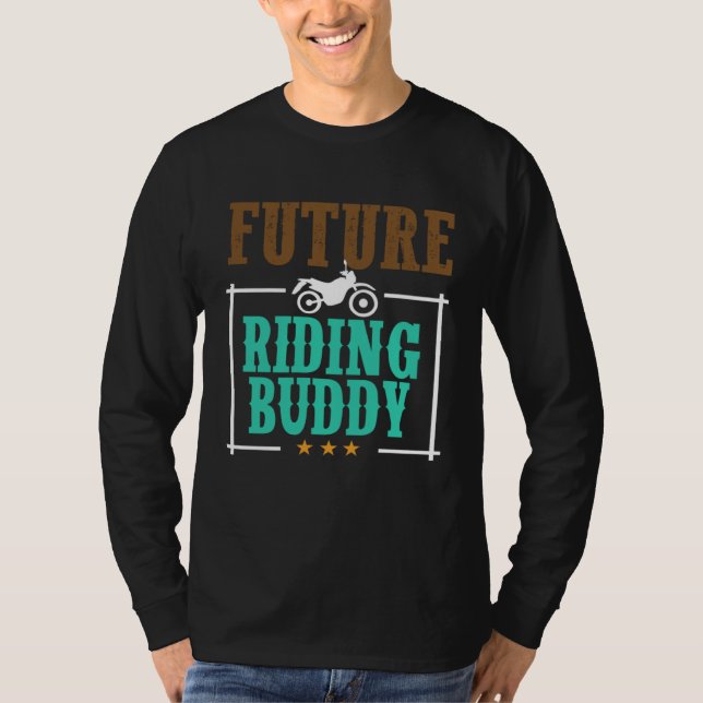Camiseta Youth Motocross For Boys  Idea Dirtbike Biker Men (Frente)