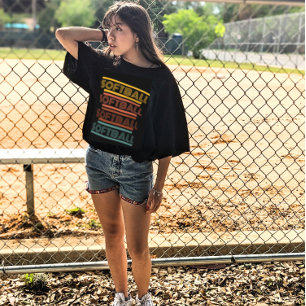 Camiseta YOUTH UNISEX Retro Softball TSirt