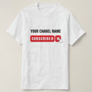 Camiseta Youtube Subscreva o homem T-Shirts.
