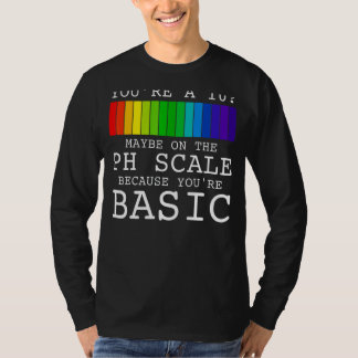 Camiseta Youu2019re A 10 Talvez Na Escala De Ph Porque Você