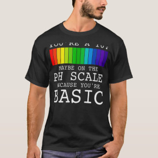 Camiseta Youu2019re A 10 Talvez Na Escala De Ph Porque Você