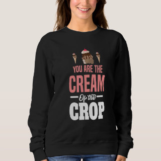 Camiseta Youu2019re O Creme Do Motif De Culturas Para O Cre