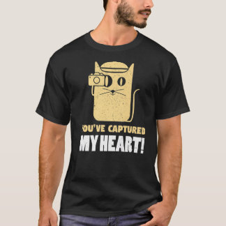 Camiseta You've Captures My Heart Photography Photographer 