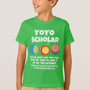 Camiseta Yoyo, estudioso, você sabe disso tudo.