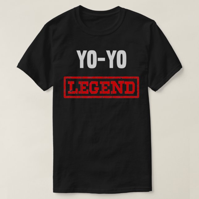 Camiseta YoYo Legend YoYo Master (Frente do Design)