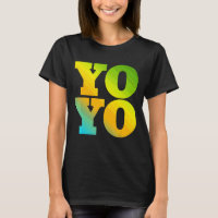 Yoyo projetado com cores naturais