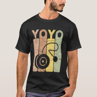 Camiseta Yoyo Yoyo Player Vintage Retro Yoyoing