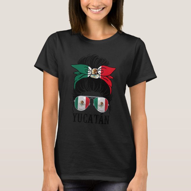 Camiseta Yucatan Mexico Pride Mexican Flag State (Frente)