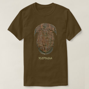 Camiseta Yuepingia Fóssil Trilobita