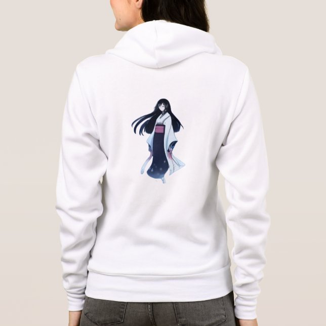 Camiseta Yuki-onna (fantasma do japão) (Verso)