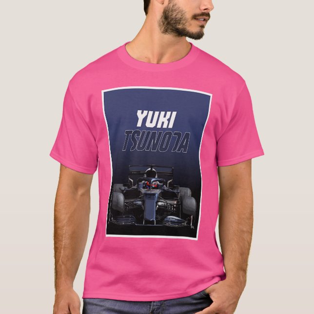 Camiseta Yuki Tsunoda Alpha Tauri (Frente)