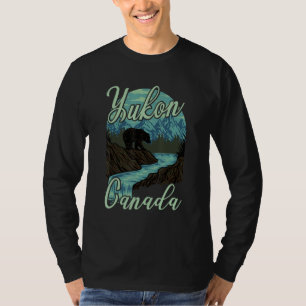 Camiseta Yukon Canadá Natureza Urso Montanhas Vestuário Par