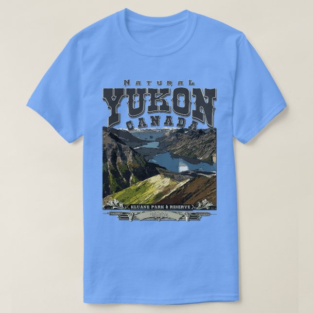 Camiseta Yukon do Canadá (Frente do Design)