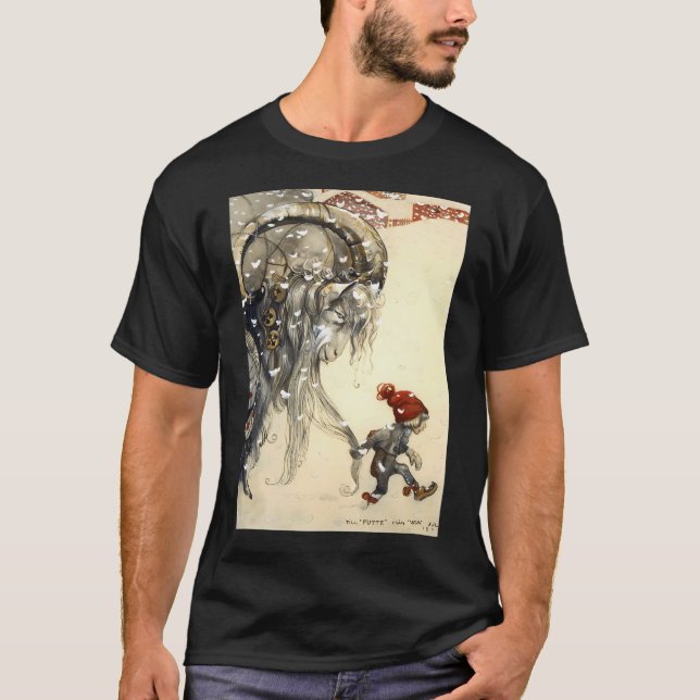 Camiseta Yule Goat - John Bauer (Frente)