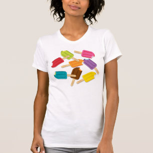 Camiseta Yum! Tanque das senhoras do Popsicle