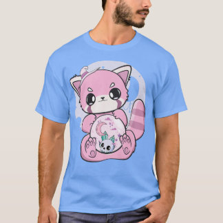 Camiseta Yume Kawaii Red Panda Glass Sphere Fairy Kei Haraj