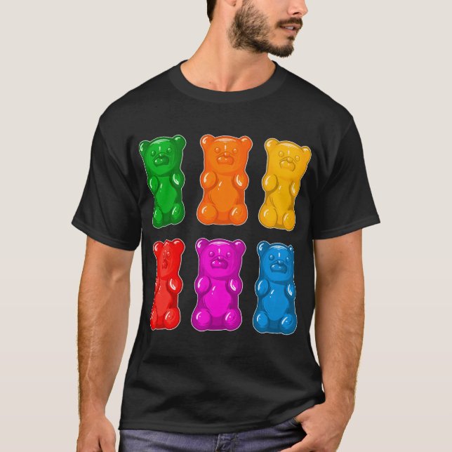 Camiseta Yummy Gummy Bears (Frente)