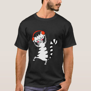 Camiseta Yuna Cat Está Aproveitando A Briga Com Sua Nova Ca