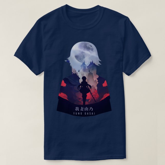 Camiseta Yuno Gasai Dark Illusion (Frente do Design)