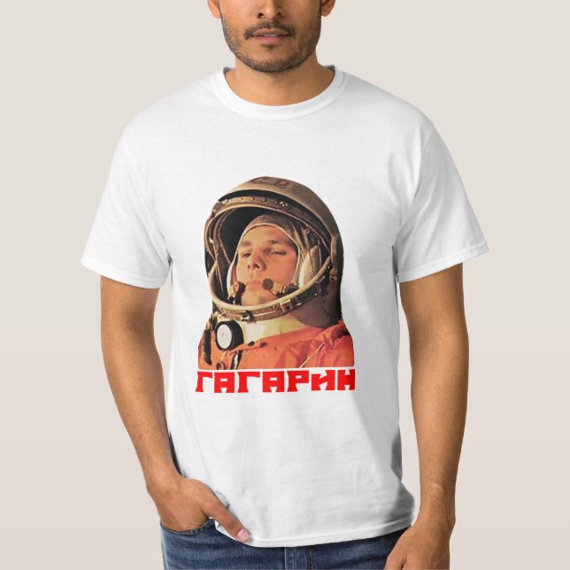 Camiseta Yuri Gagarin (Frente)