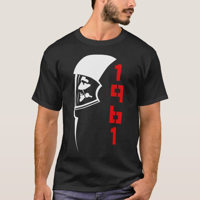 Camiseta Yuri Gagarin (Frente)