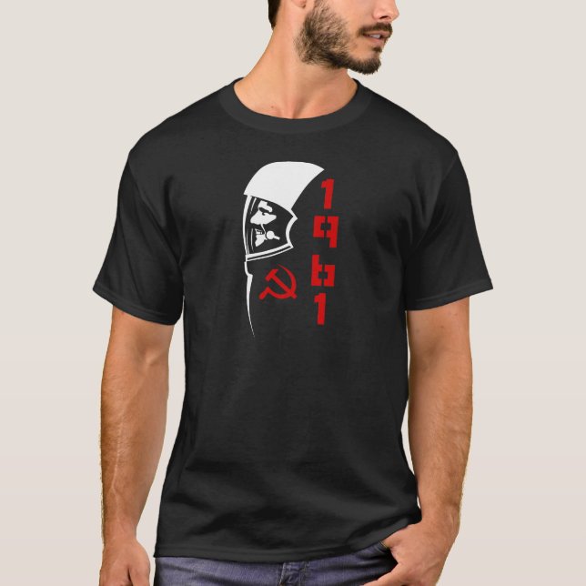 Camiseta Yuri Gagarin (Frente)