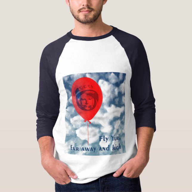 Camiseta Yuri Gagarin (Frente)