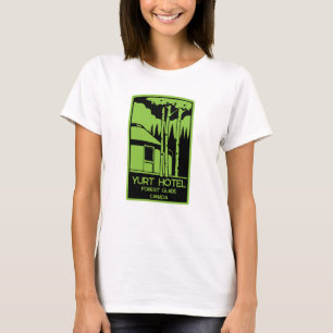 Camiseta Yurt Living E Férias Chaveiro