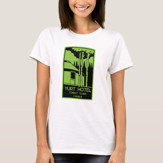 Camiseta Yurt Living E Férias Chaveiro (Frente)